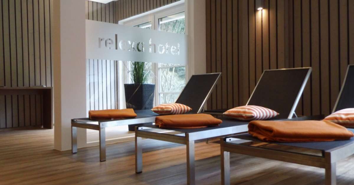 Een foto van het interieur van Relexa Hotel Braunlage