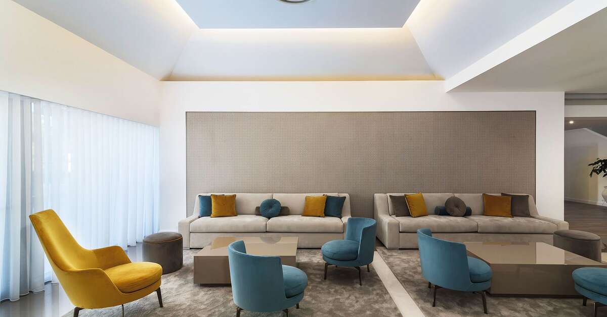 Een foto van het interieur van Jupiter Albufeira Hotel