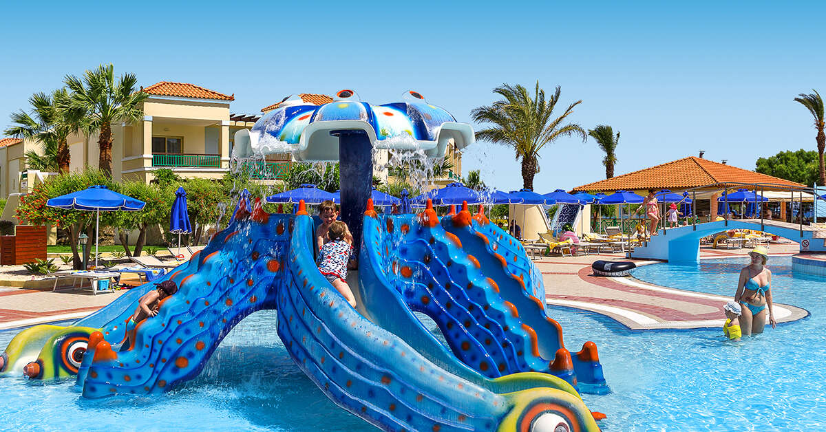 Een foto van het zwembad bij Lindos Princess Beach Hotel