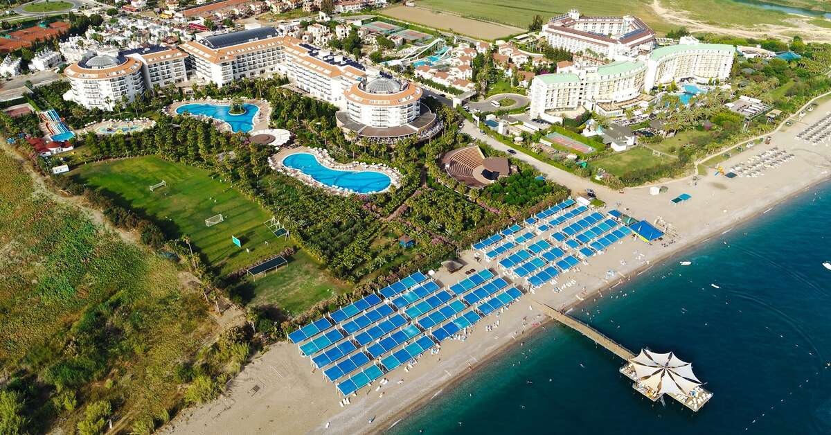 Een foto van een overzicht van Seaden Sea World Resort & Spa