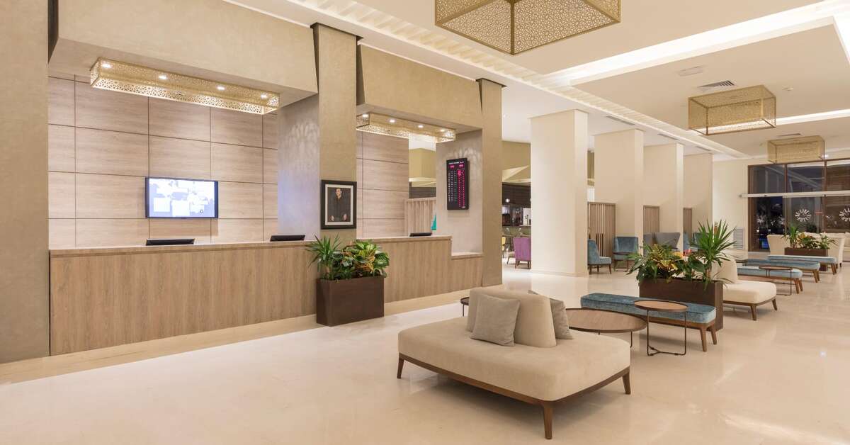 Een foto van het interieur van Be Live Experience Marrakech Palmeraie