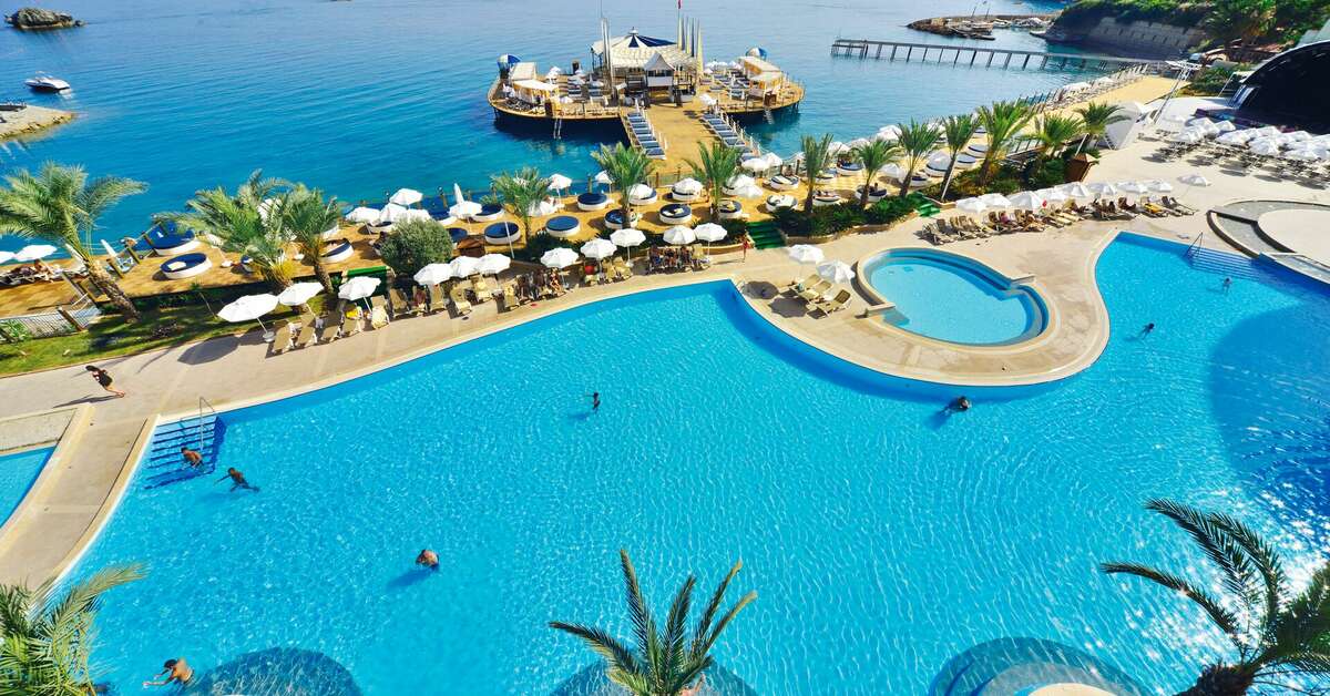 Een foto van het zwembad bij Orange County Resort Hotel Alanya