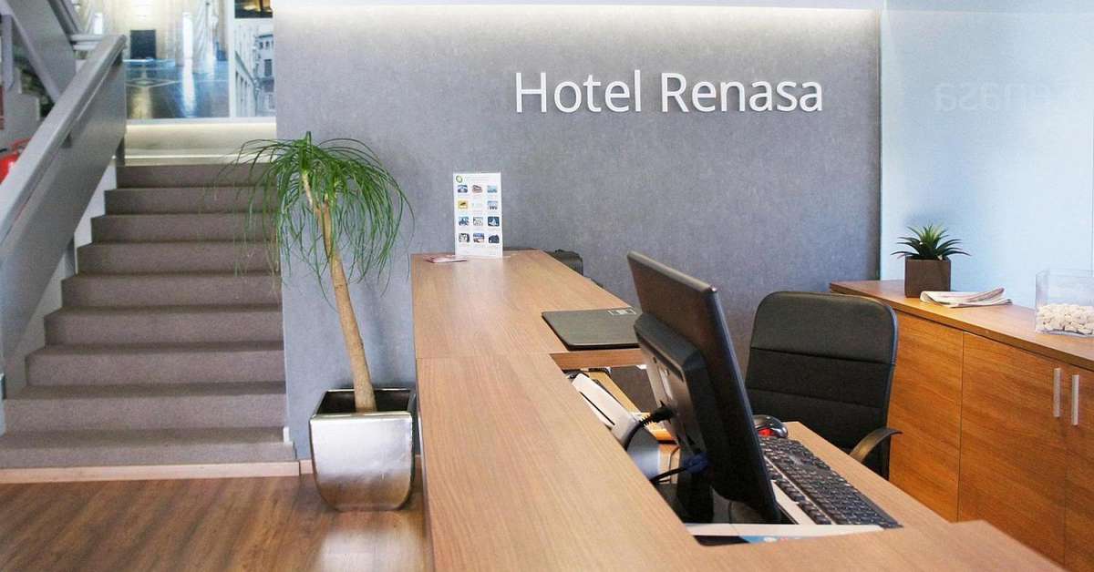Een foto van het interieur van Sweet Hotel Renasa