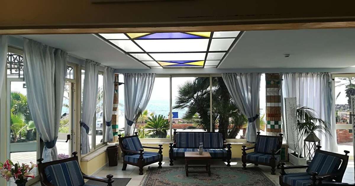Ein Foto vom Innenbereich im Hotel Kalos