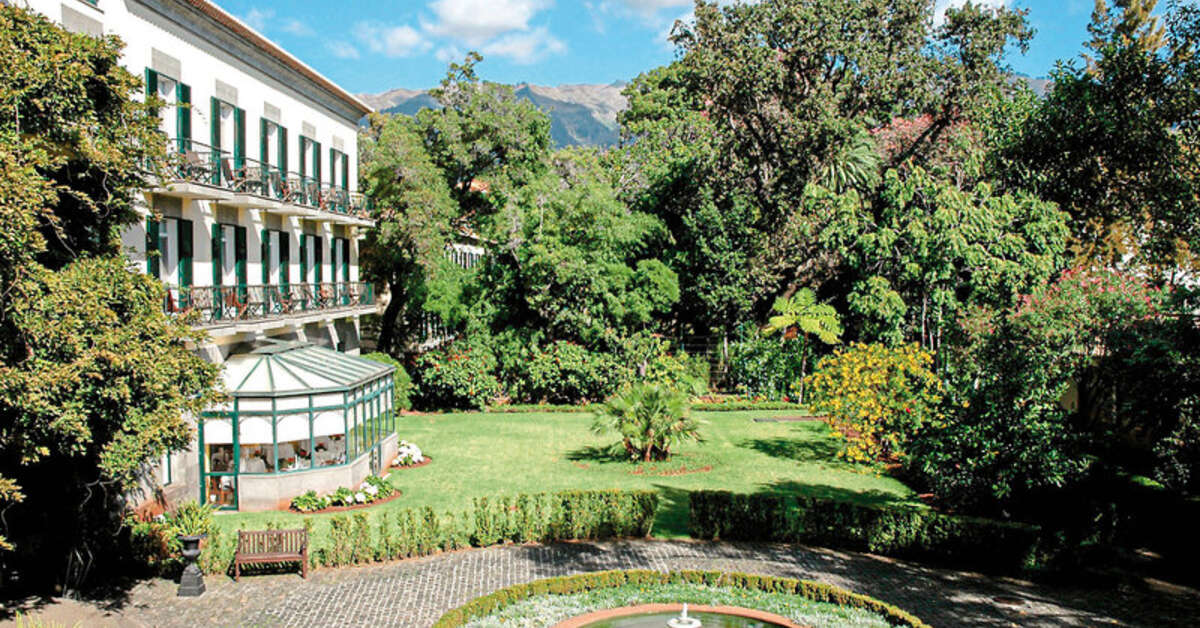 Een foto van het terras bij Hotel Quinta da Bela Vista