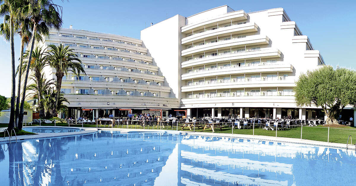 Een foto van een overzicht van Melia Sitges