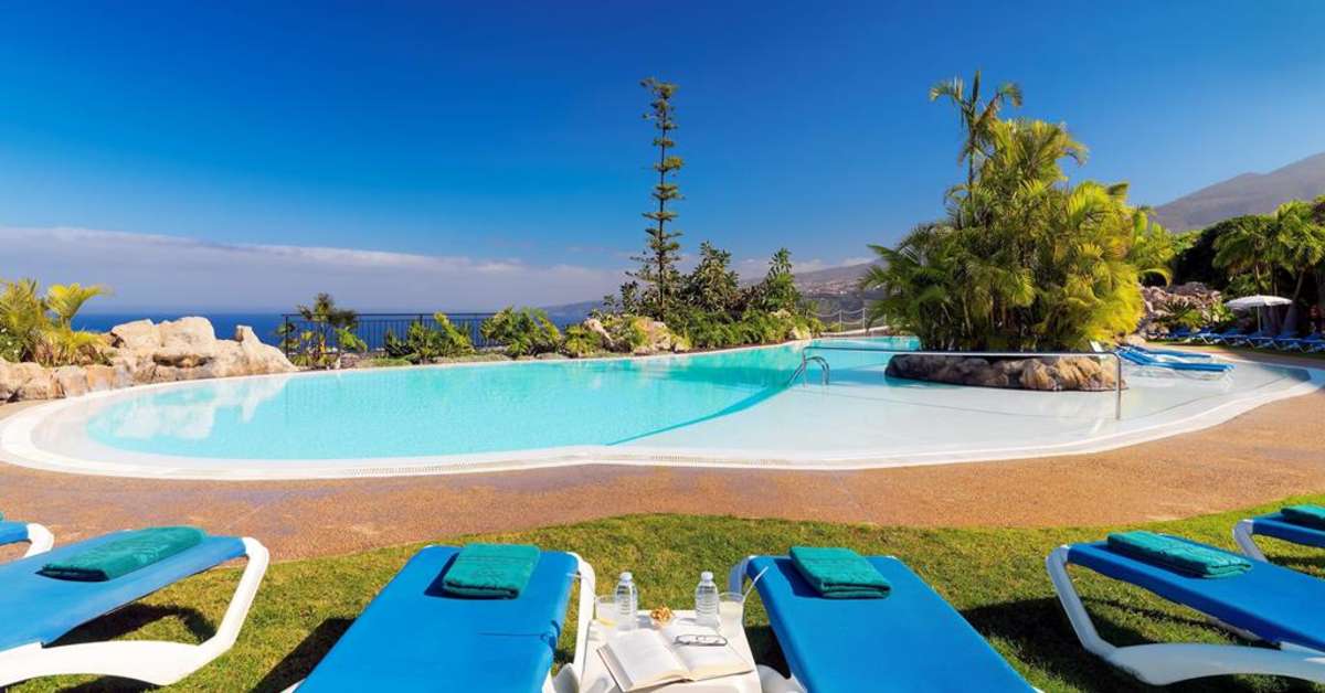 Een foto van het zwembad bij Hotel Las Aguilas Tenerife Affiliated by Melia
