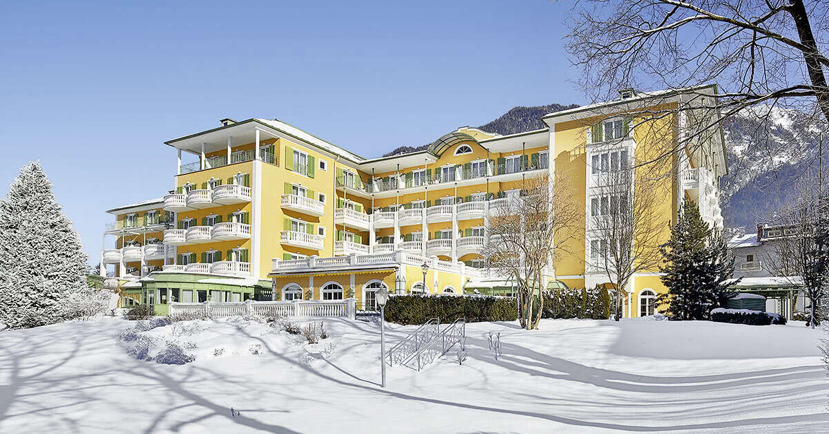 Een foto van de buitenkant van Das Alpenhaus Gasteinertal