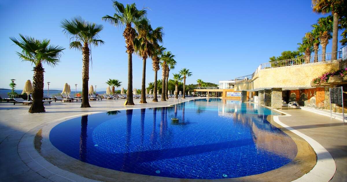 Een foto van het zwembad bij Blue Dreams Resort & Spa