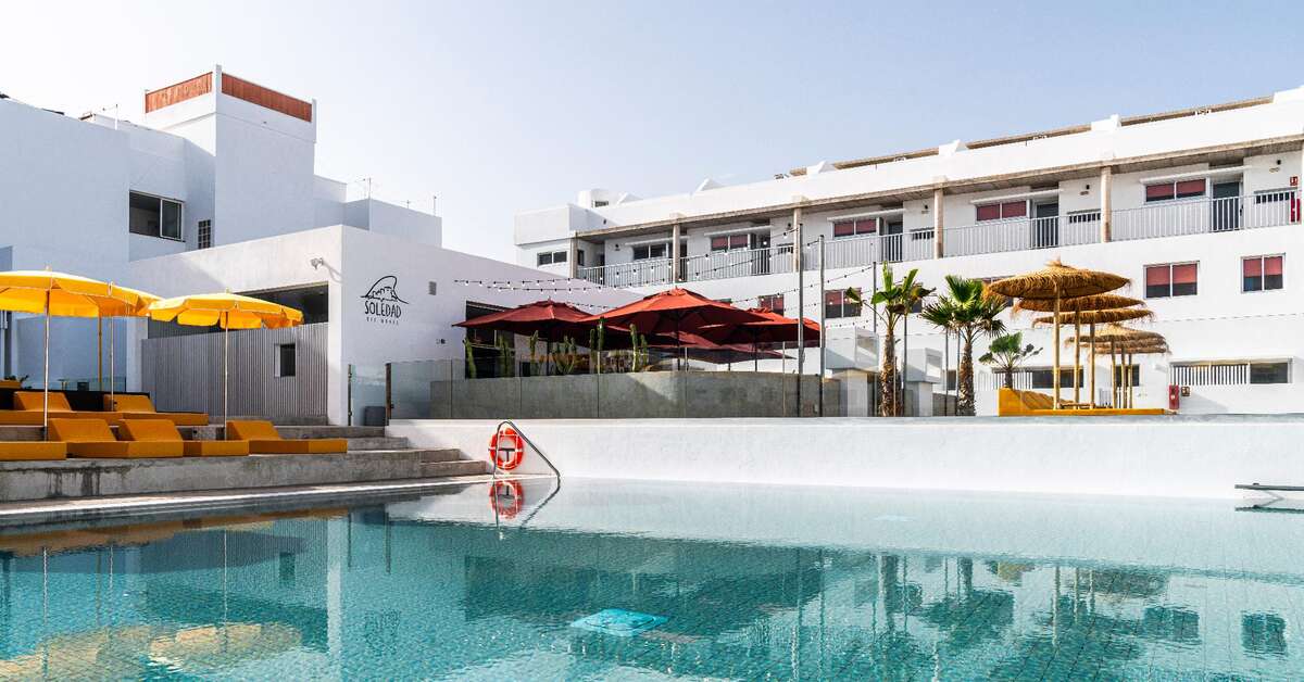 Een foto van het zwembad bij Buendia Corralejo Nohotel