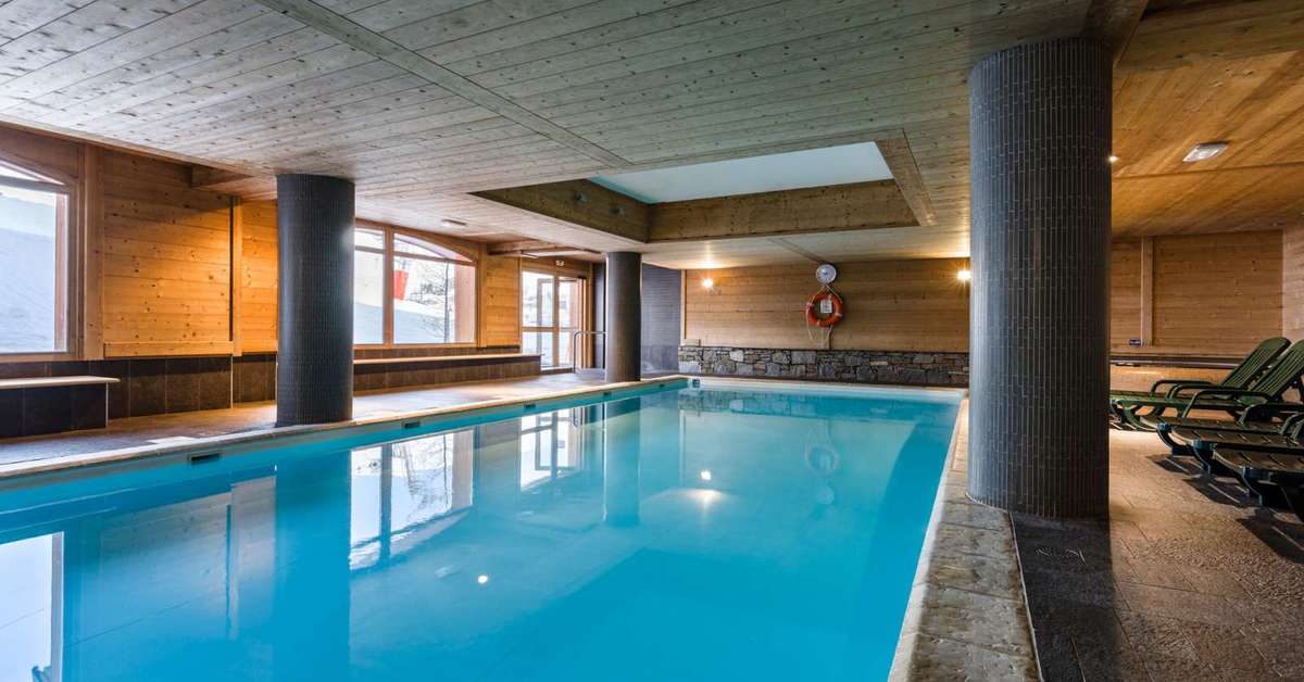 Een foto van het zwembad bij Residence Les Hauts de Comborciere
