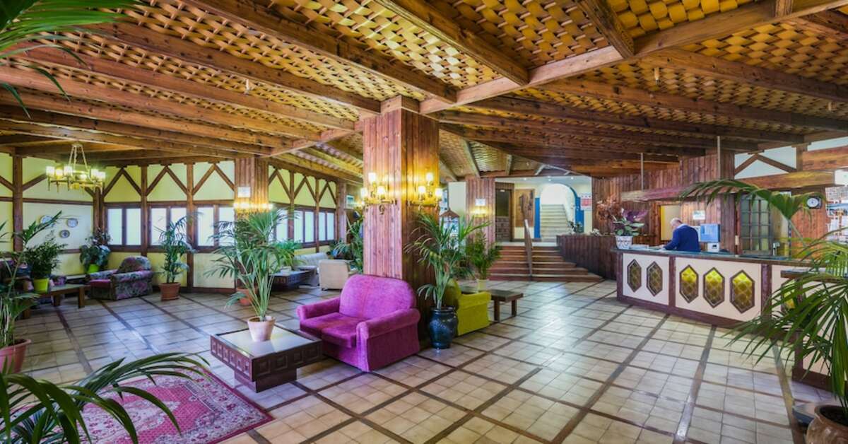 Een foto van het interieur van Appartementen Teneguia