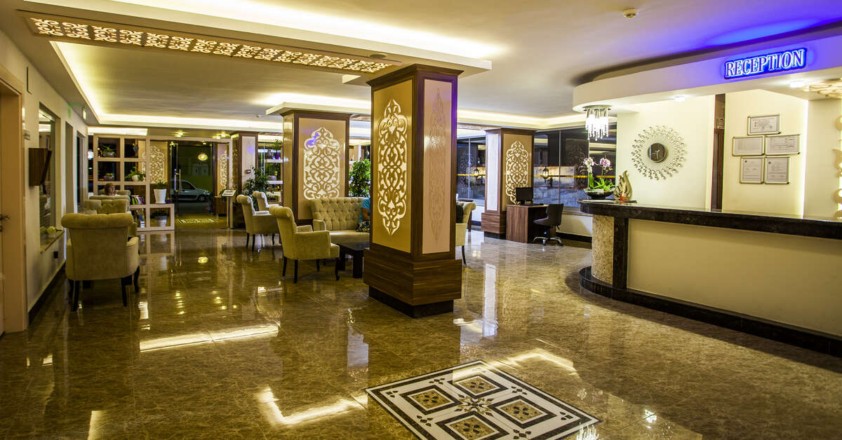 Ein Foto vom Innenbereich im Oba Time Hotel