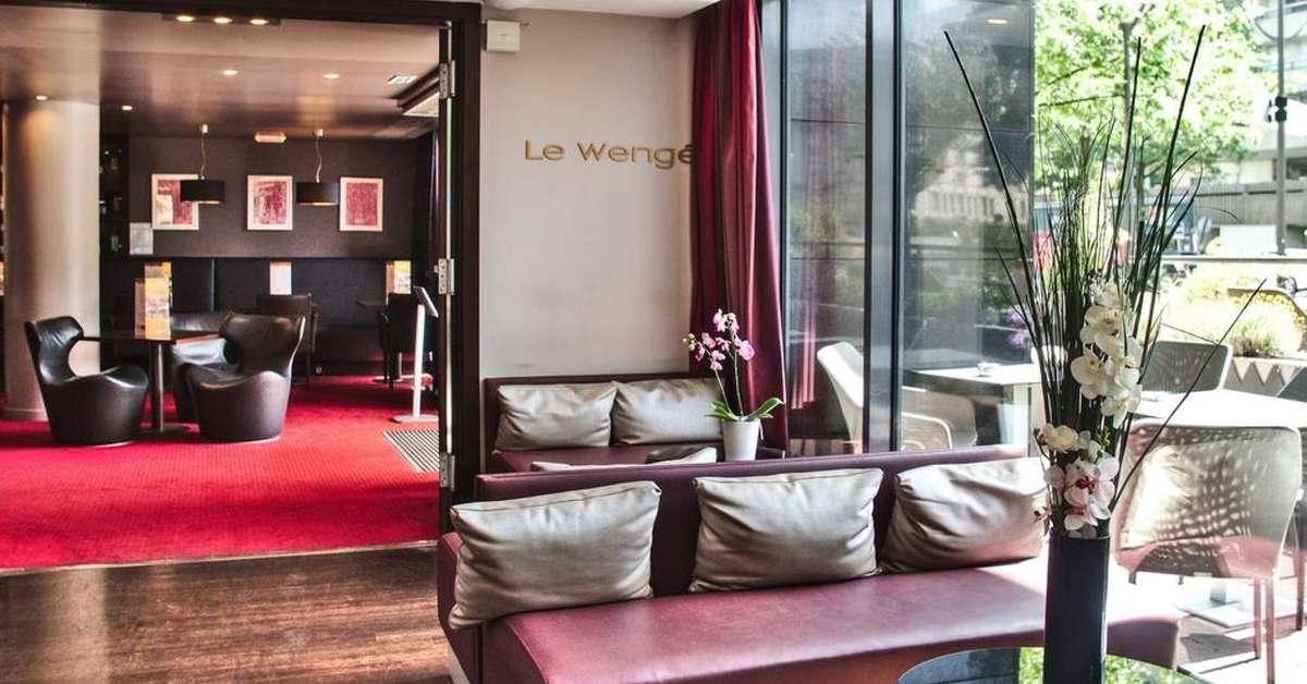 Een foto van het interieur van Concorde Montparnasse Hotel