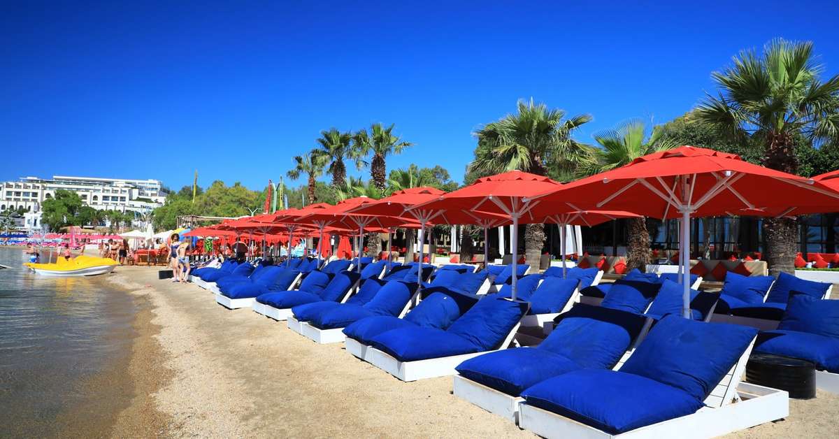 Een foto van het strand bij Very Chic Bodrum