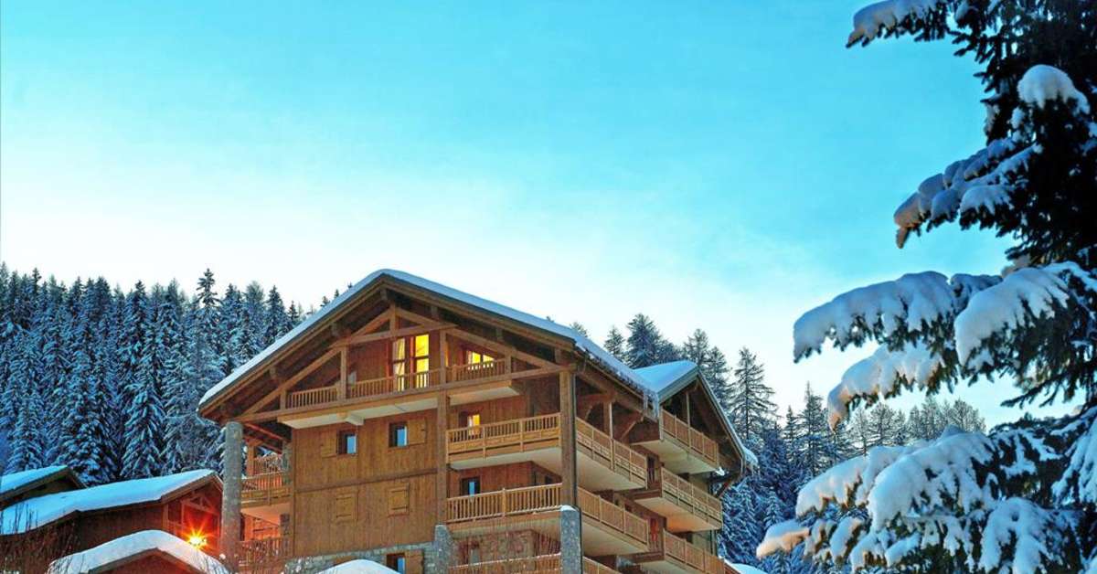 Een foto van de buitenkant van Residence L'Oree des Cimes