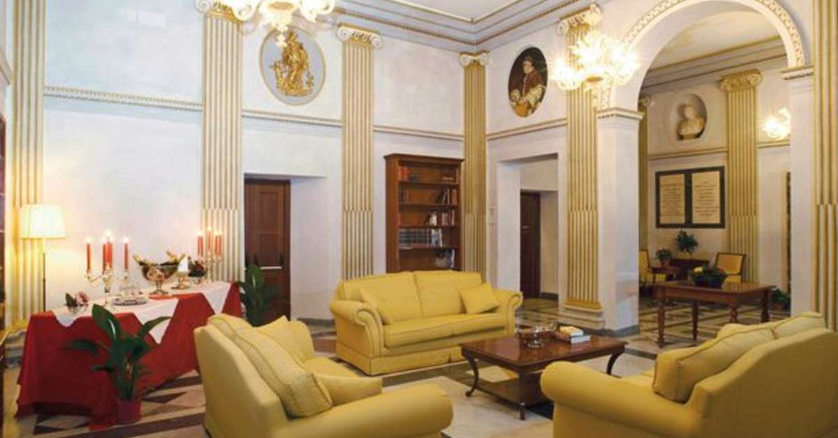 Ein Foto vom Innenbereich im Antico Palazzo Rospigliosi