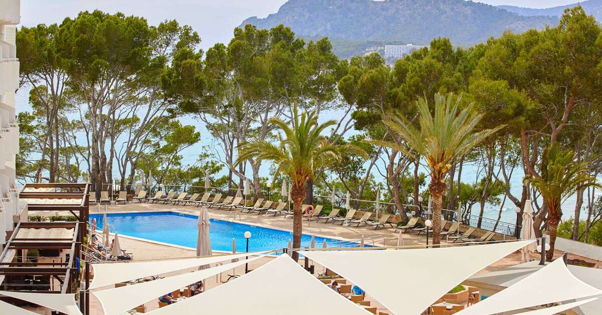 Ein Foto vom Pool im Universal Hotel Lido Park & Spa