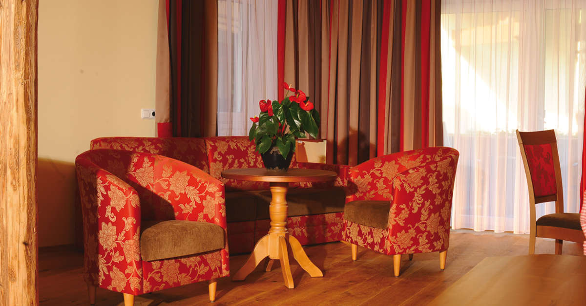 Een foto van het interieur van Hotel Rose