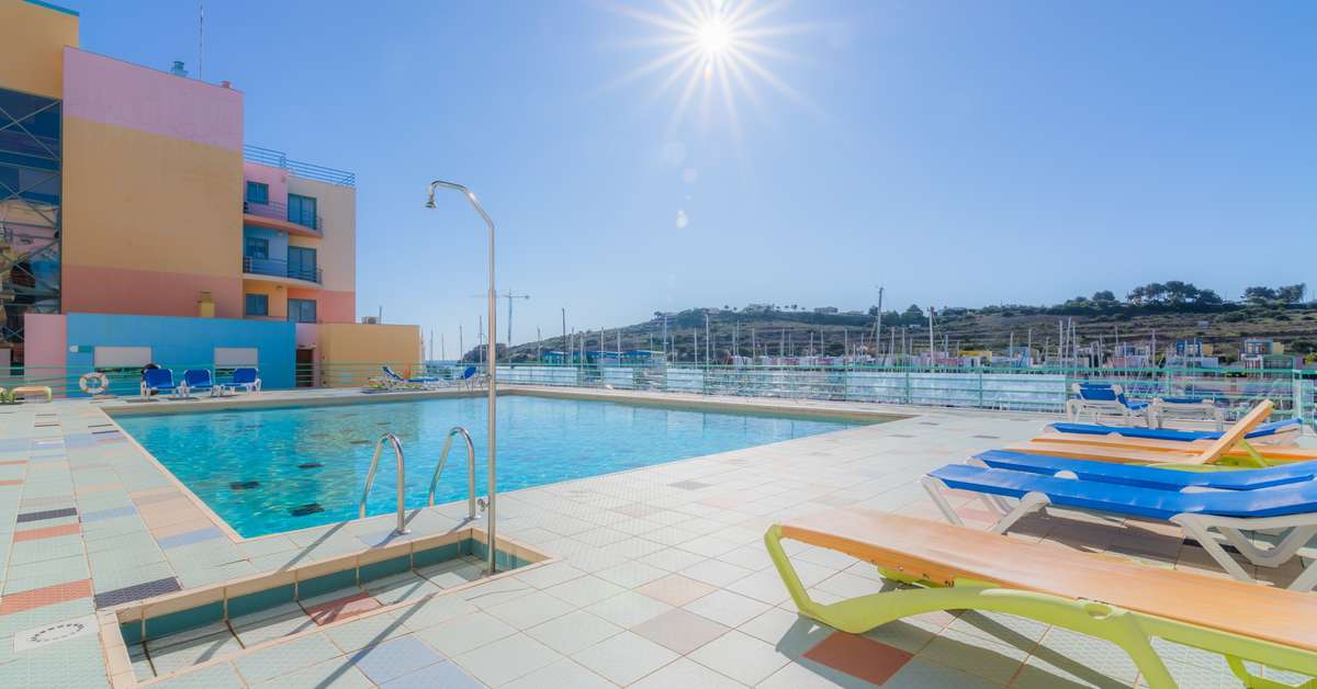 Een foto van het zwembad bij Appartementen Marina De Albufeira