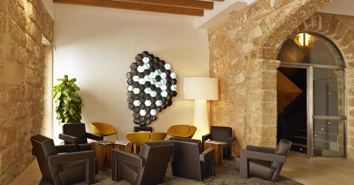 Een foto van het interieur van Santa Clara Urban Hotel & Spa