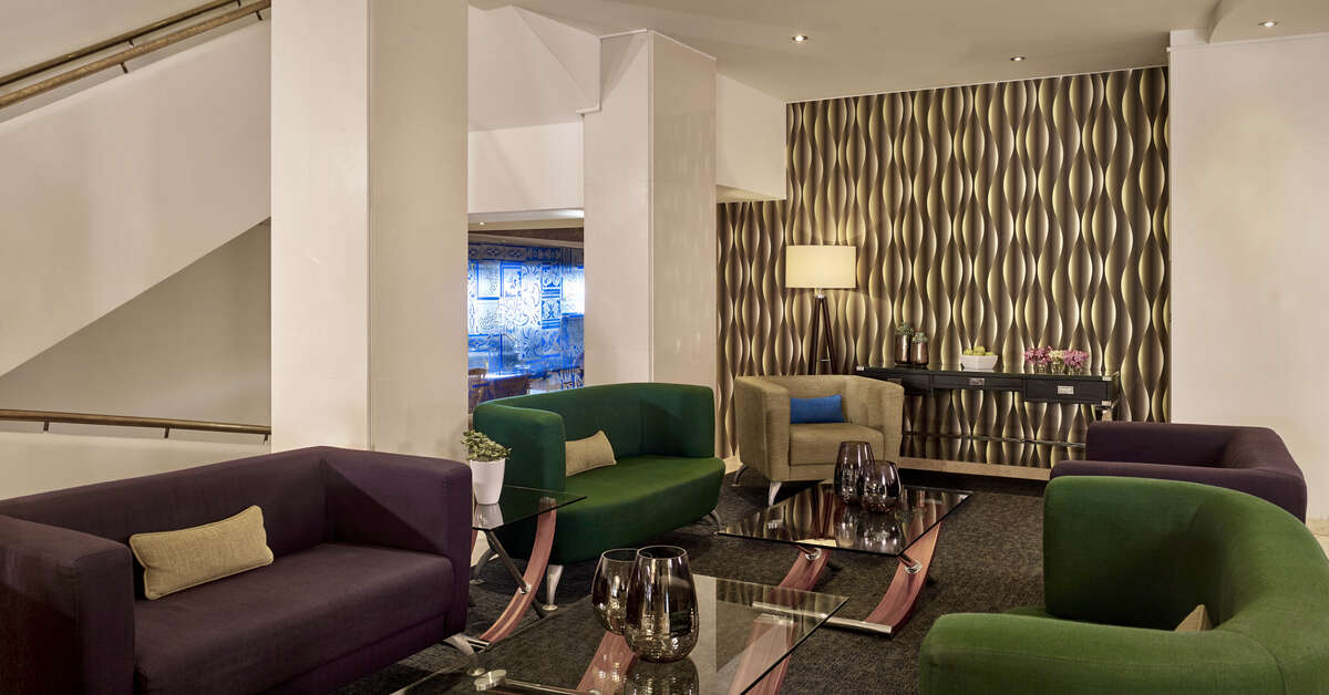 Een foto van het interieur van Holiday Inn Algarve Armacao de Pera