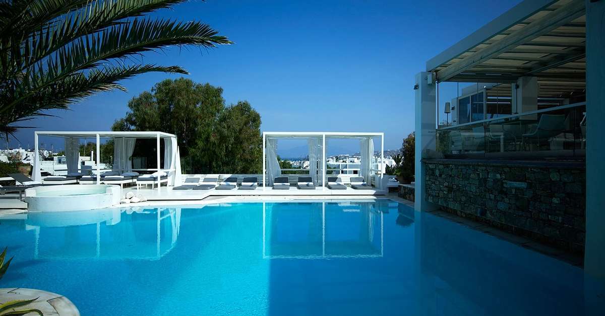 Een foto van het zwembad bij Semeli The Hotel