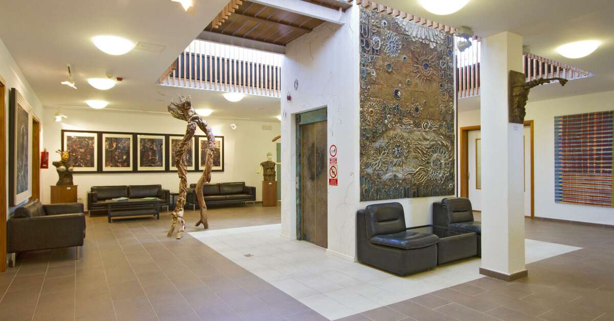Een foto van het interieur van Nautilus Lanzarote
