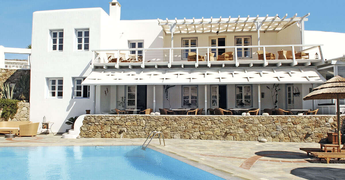 Een foto van een overzicht van Archipelagos Hotel
