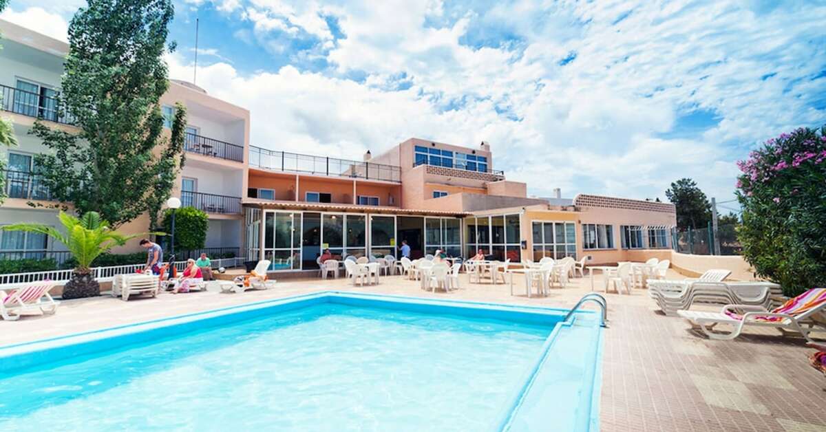 Ein Foto vom Pool im Apartments Club Maritim