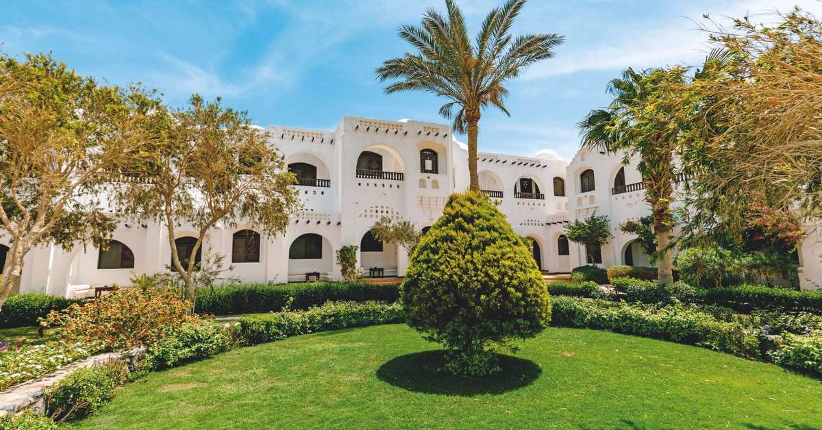 Een foto van de buitenkant van Arabella Azur Resort
