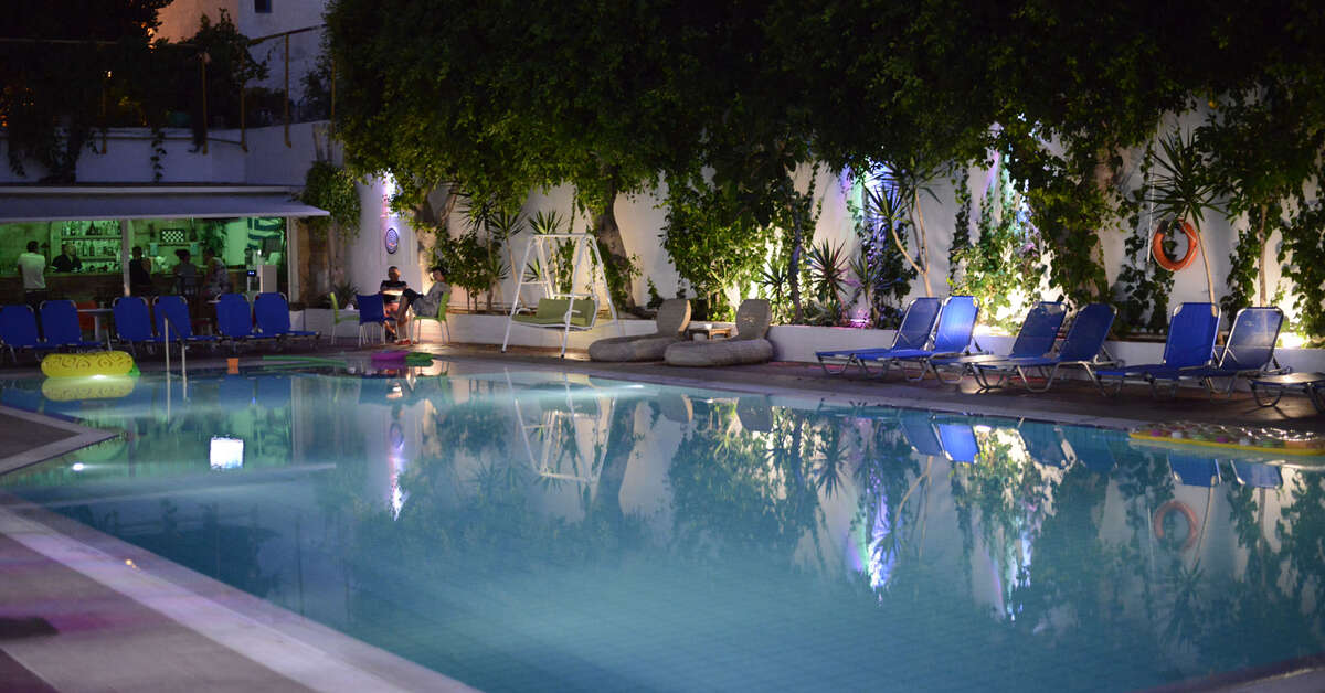 Een foto van het zwembad bij Hotel Porto Plazza