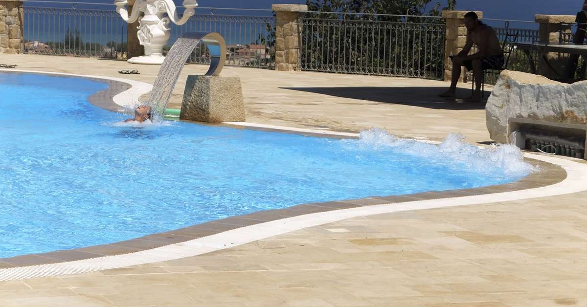 Een foto van het zwembad bij Agriturismo Le Terrazze sul Tirreno