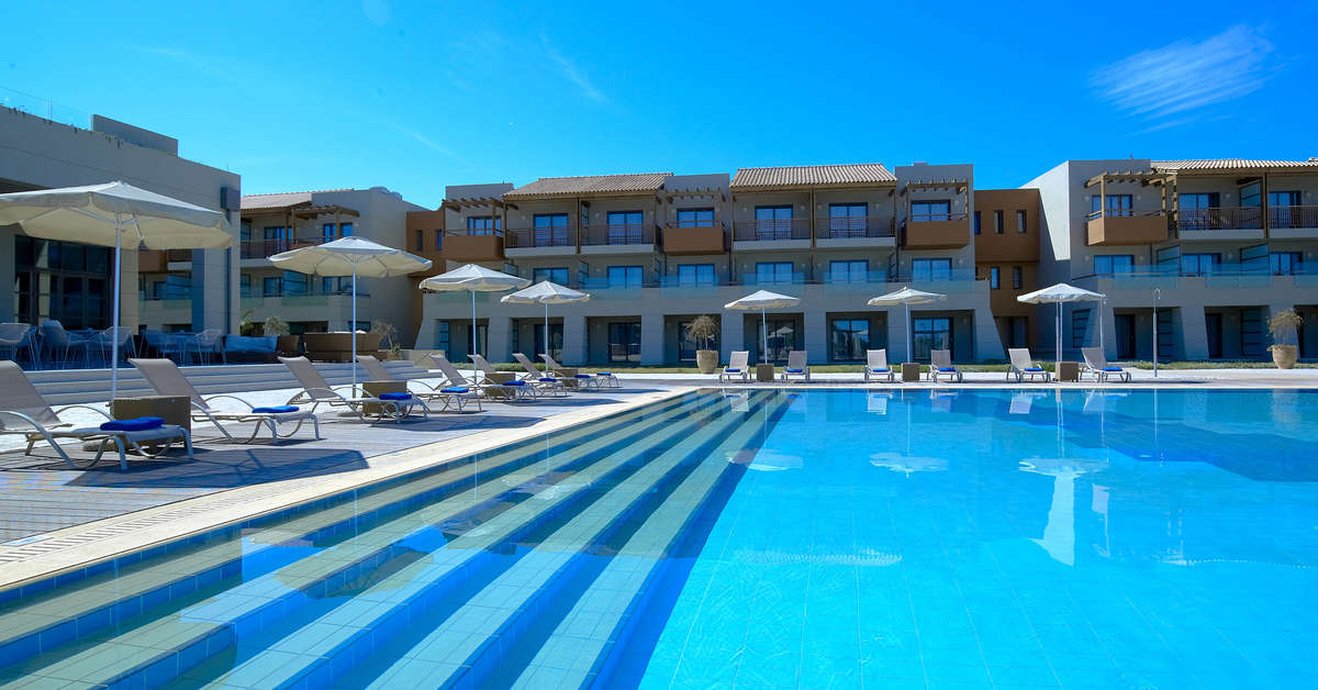 Een foto van het zwembad bij Hotel Astir Odysseus