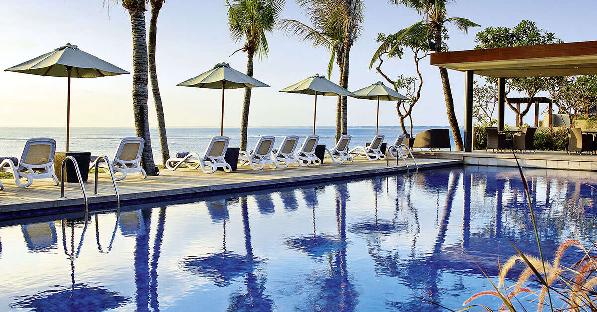 Een foto van een overzicht van The Anvaya Beach Resort Bali