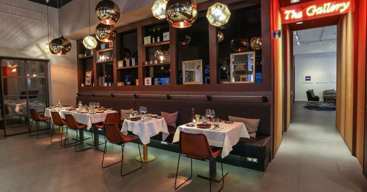Een foto van de faciliteiten bij Grand Hotel Central Barcelona