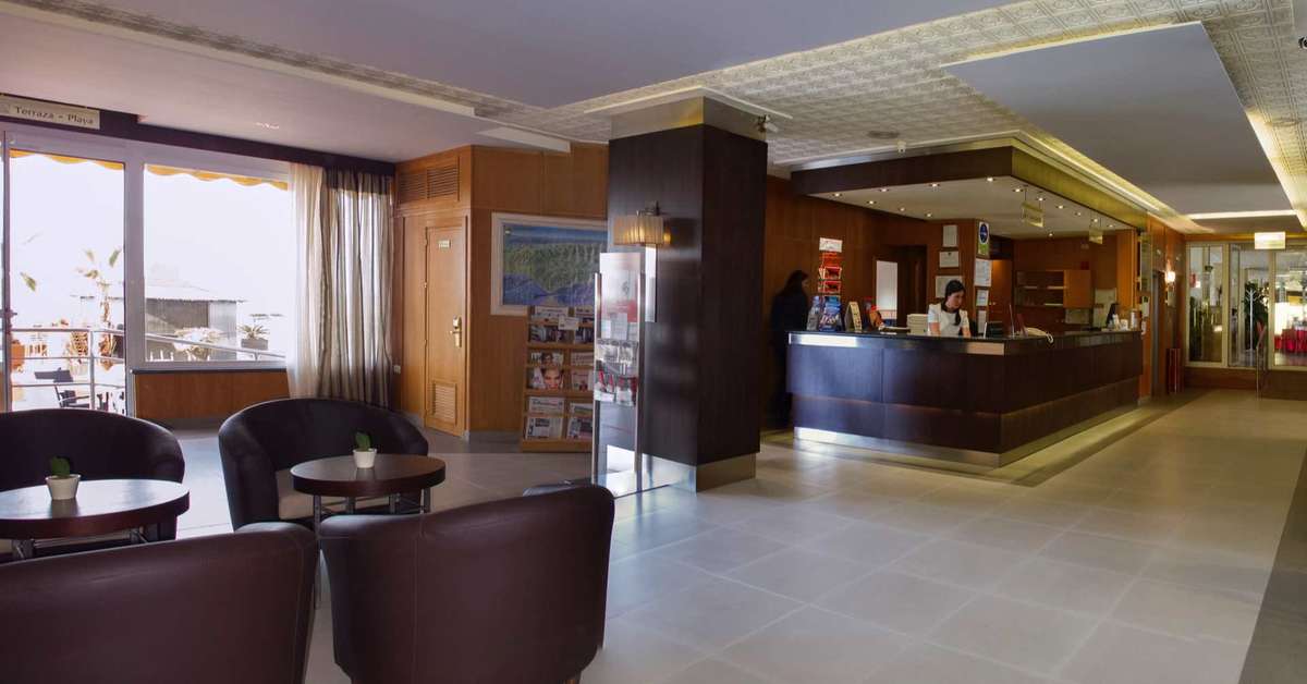 Een foto van het interieur van Hotel Rincon Sol