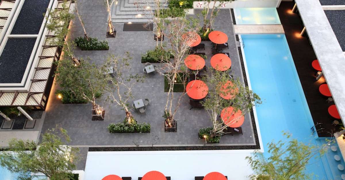 Een foto van een overzicht van Proud Phuket Hotel