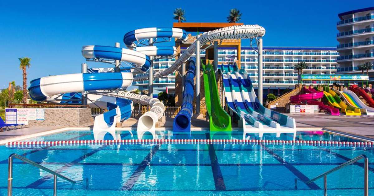 Een foto van het zwembad bij Hotel Eftalia Marin