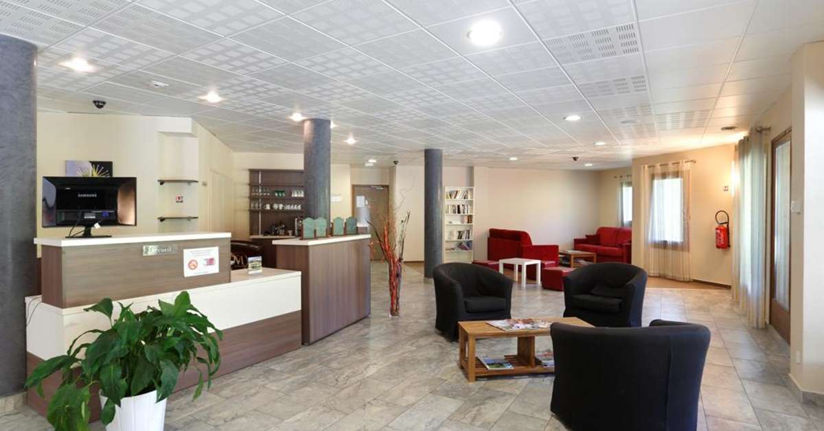 Een foto van het interieur van Grand Massif Morillon