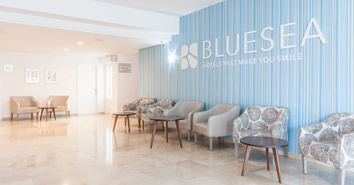 Een foto van het interieur van Blue Sea Cala Millor