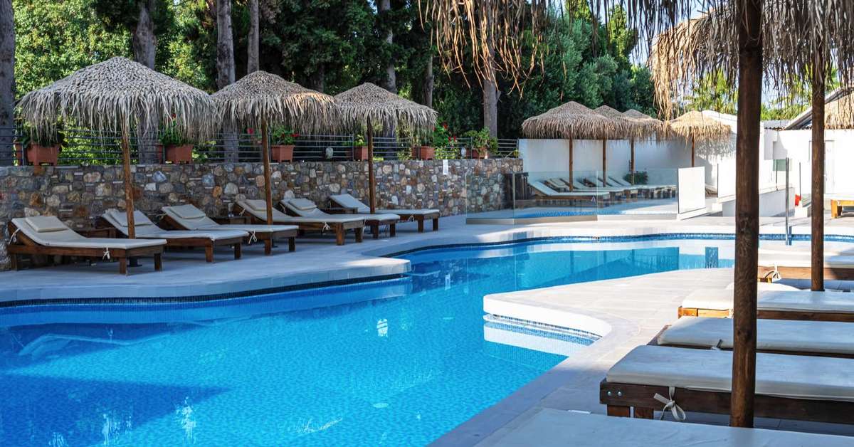 Een foto van een overzicht van Sunny Days Hotel & Appartementen