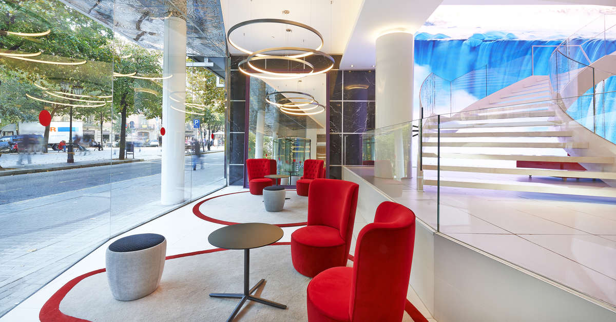 Een foto van NH Collection Barcelona Gran Hotel Calderon
