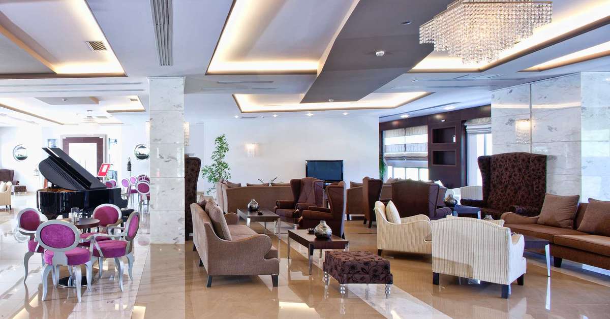 Een foto van het interieur van Lesante Classic Luxury Hotel & Spa
