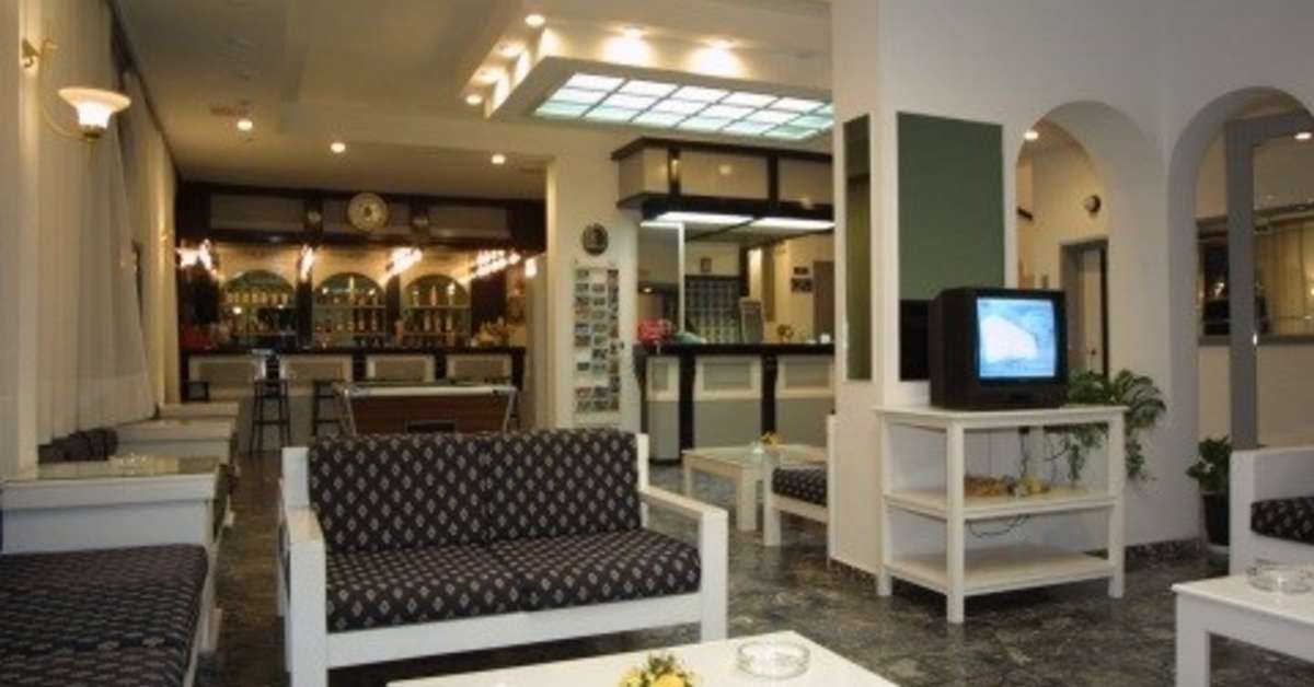 Een foto van het interieur van Iro Hotel