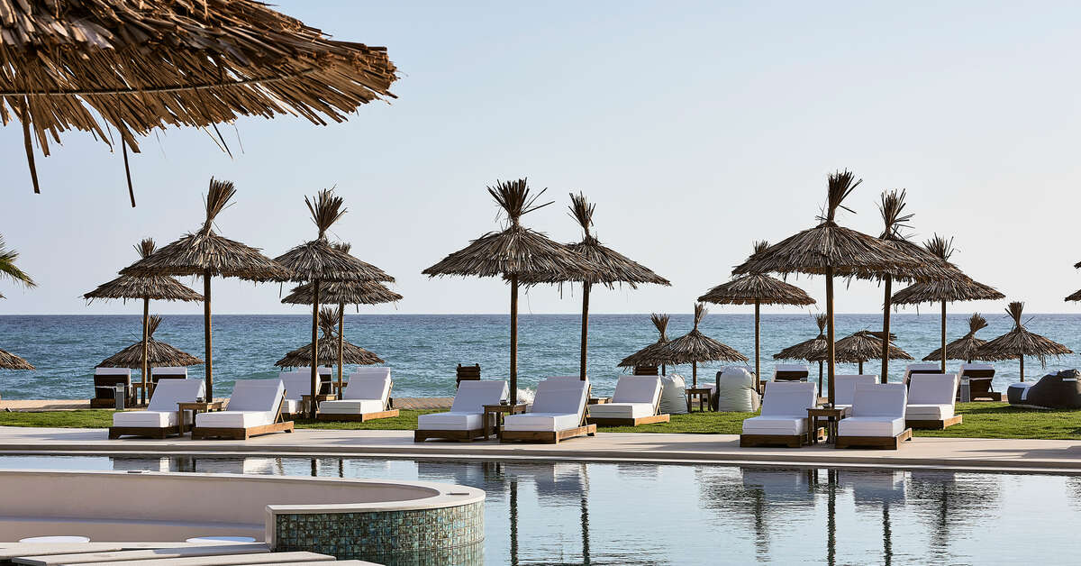 Ein Foto vom Pool im Pepper Sea Club Hotel