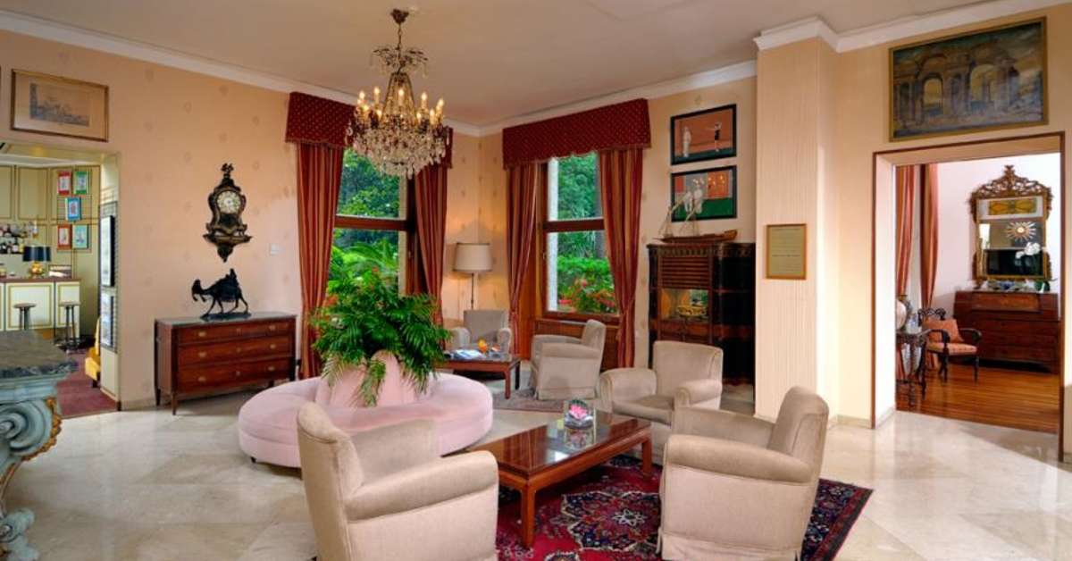 Een foto van het interieur van Best Western Hotel Regina Elena
