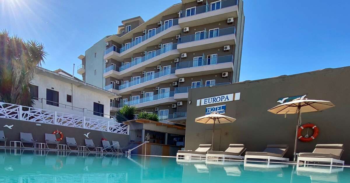 Een foto van een overzicht van Europa Hotel