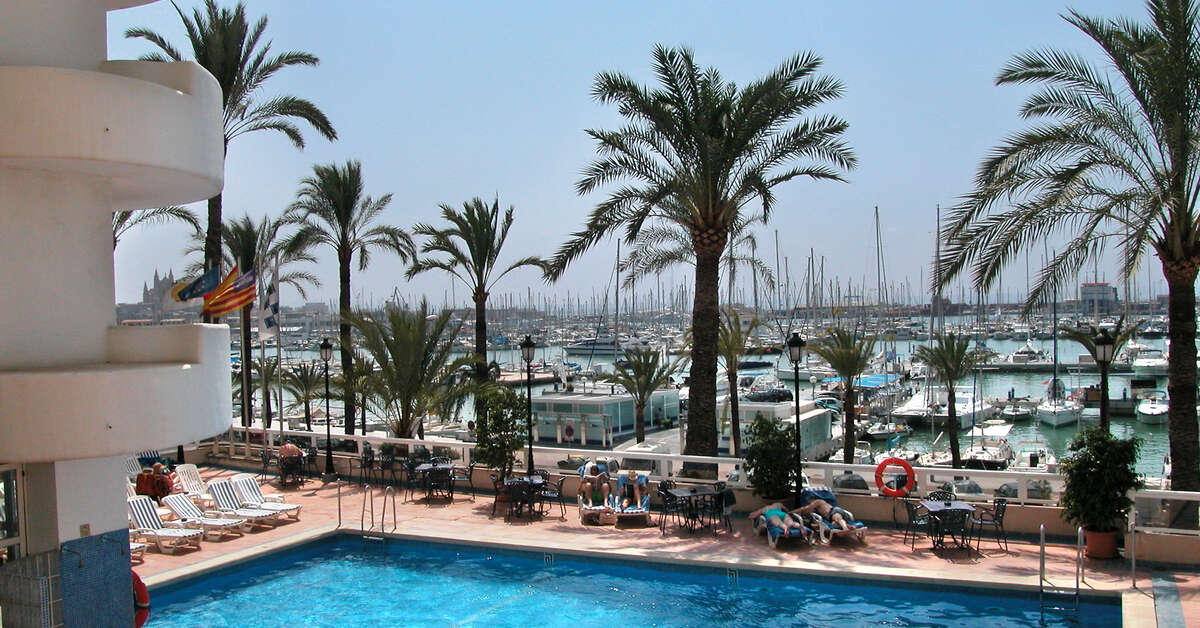 Een foto van een overzicht van Hotel Palma Bellver Affiliated by Melia