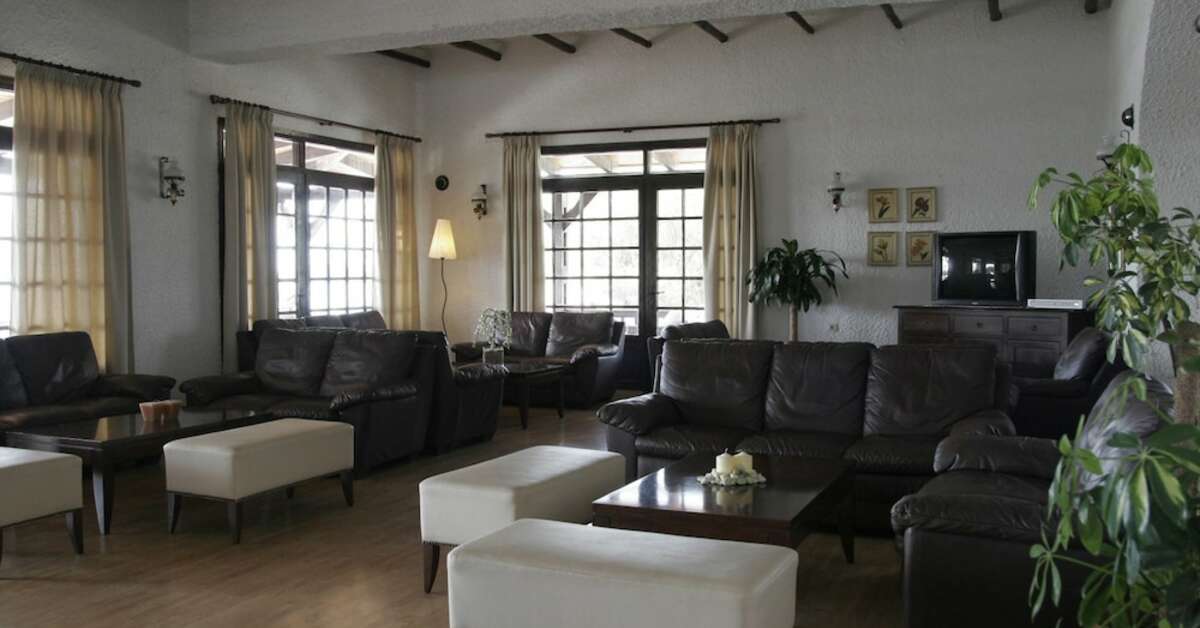 Een foto van het interieur van Hersonissos Maris
